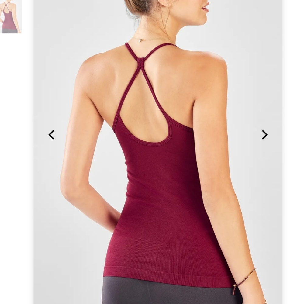Fabletics Ellery Seamless Open Back Tank